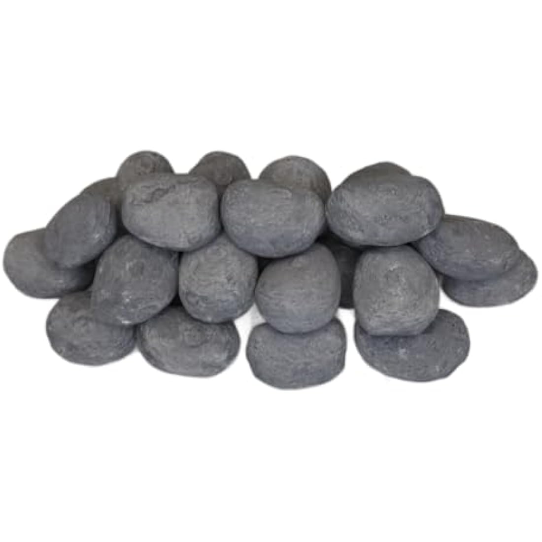 The Stove Wizard 20 Ceramic Coal Pebbles for Gas & Electric Fires
