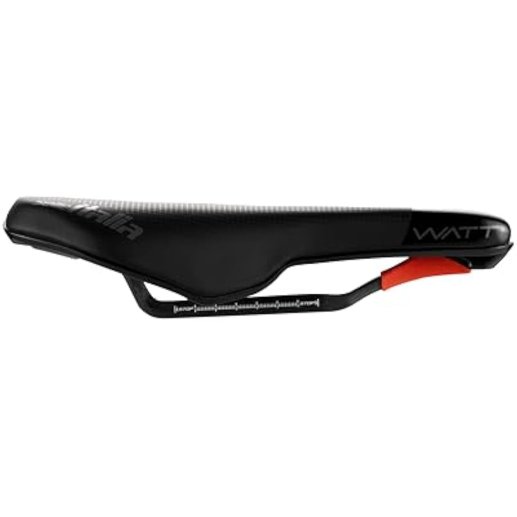 Selle Italia Watt Kit Superflow Bike Saddle - Black - 250 x 133 mm