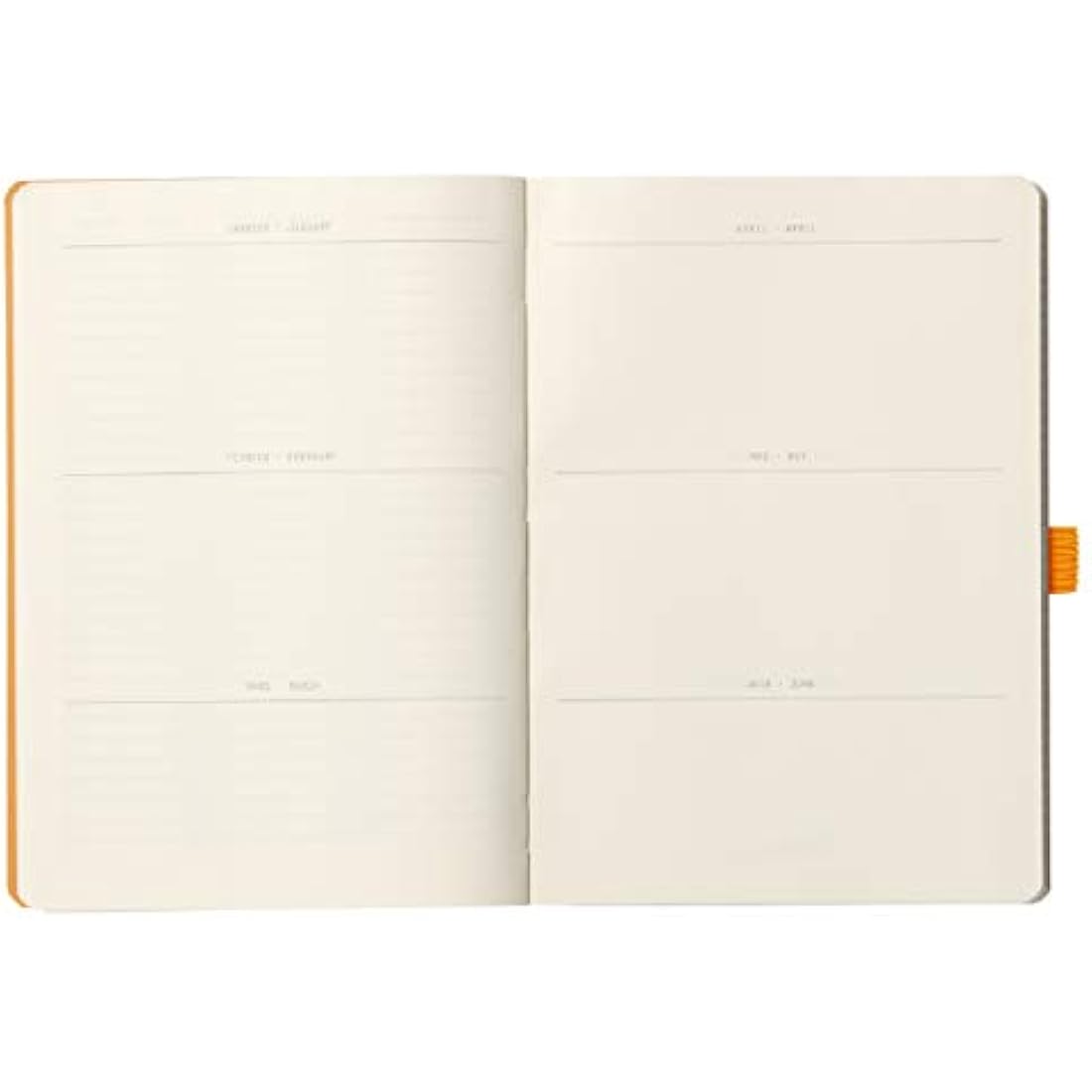 Rhodia Goalbook A5 Soft Notebook - Raspberry Faux Leather Grid Journal