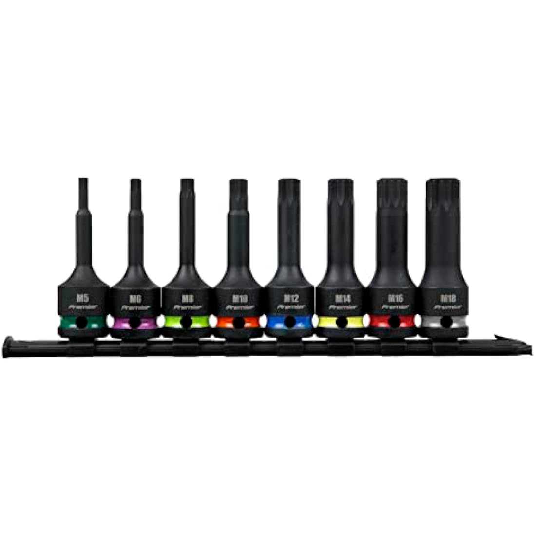 Sealey 8pc 1/2" Sq Drive Spline Impact Socket Bit Set – AK56004