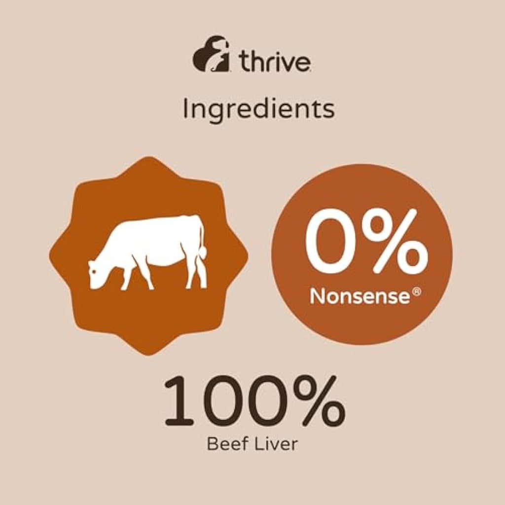 Thrive Dog ProReward Liver Treats – Premium Training Snacks 100g