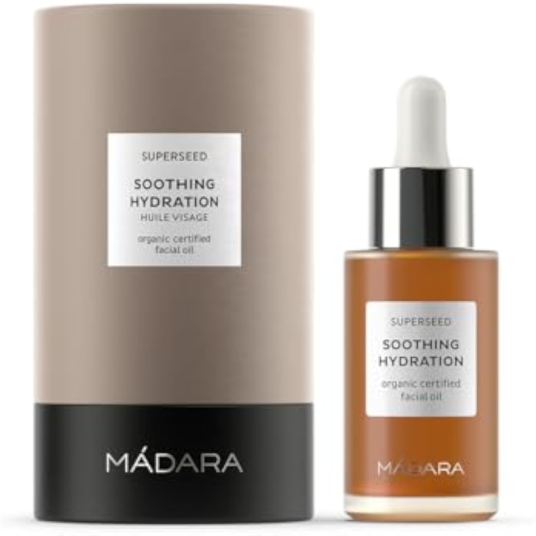 MADARA Organic Soothing Hydration Facial Oil for Dry & Sensitive Skin