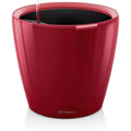Lechuza Classico 50 LS Self-Watering Planter – Red High-Gloss Plastic