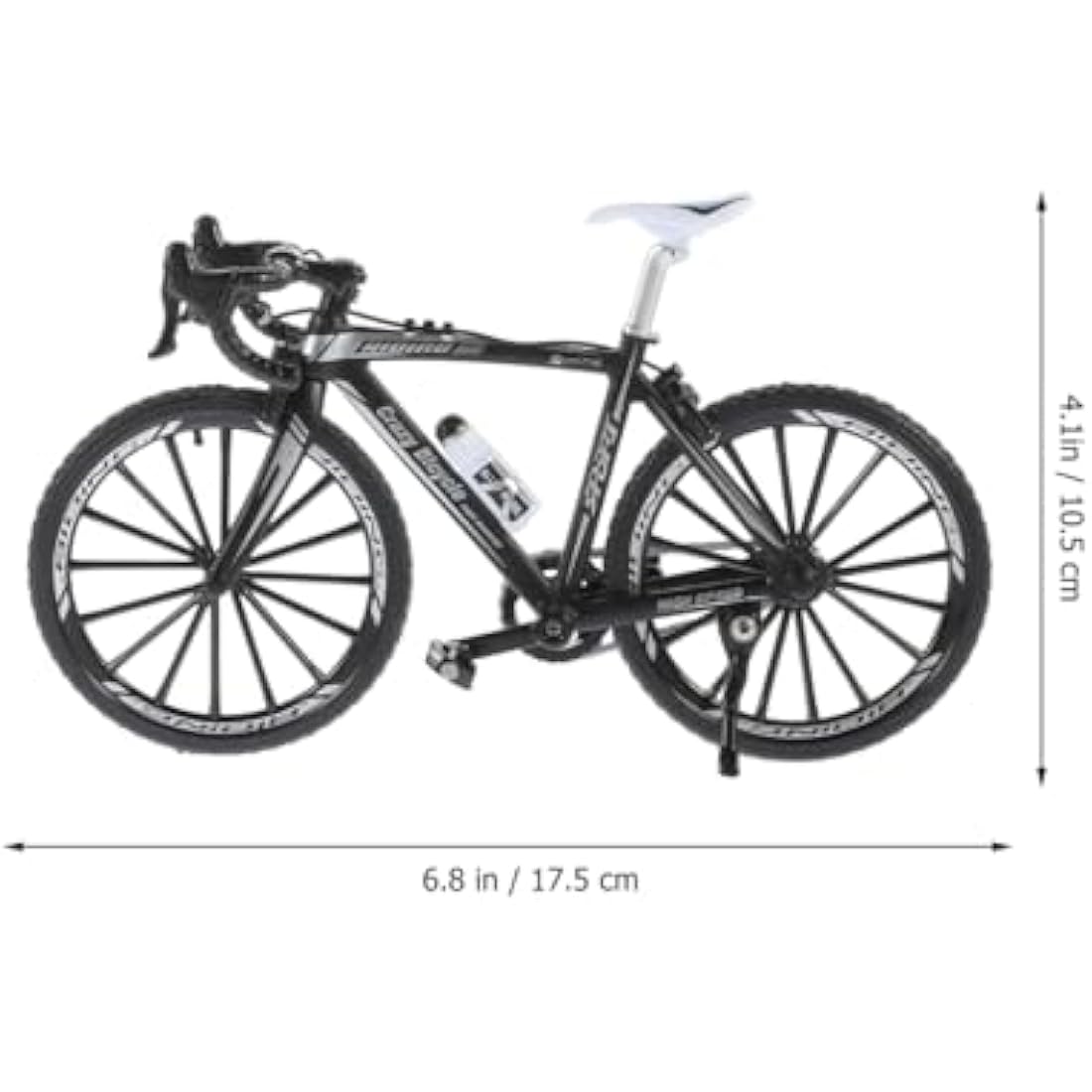 Alloy 1:10 Mini Racing Bike Model – Black Finger Bicycle Toy