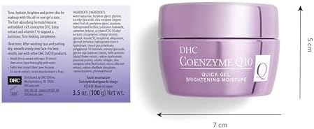 DHC CoQ10 Quick Gel Brightening Moisture – Anti-Aging Face Hydration, 100g