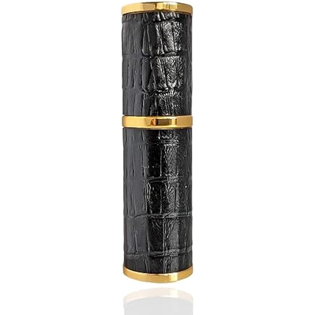 Refillable Perfume Atomizer – Black Faux Croc 10ml