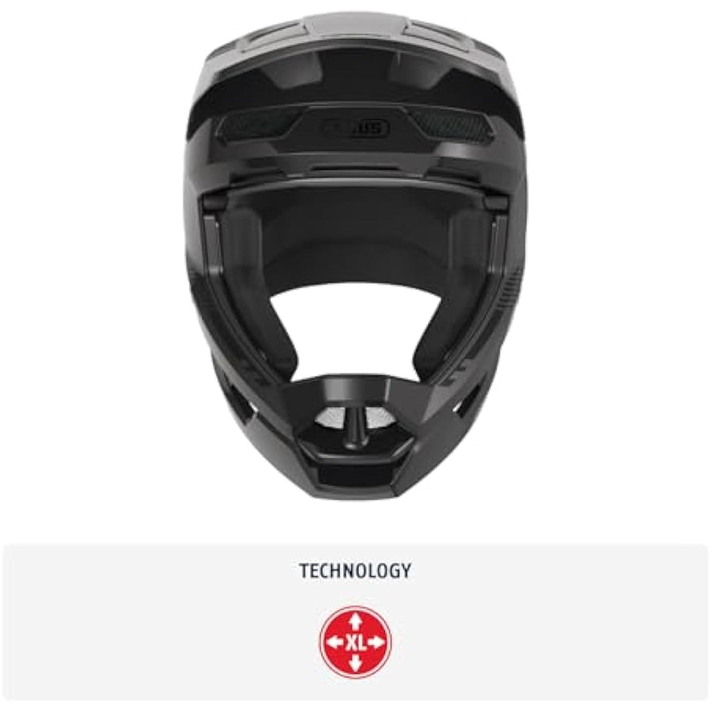 ABUS HiDrop Full-Face MTB Helmet – ABS Shell Downhill Bicycle Gear