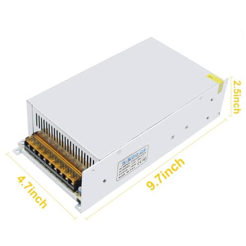 inShareplus 24V 20A 480W DC Switching Power Supply | LED Driver & Transformer
