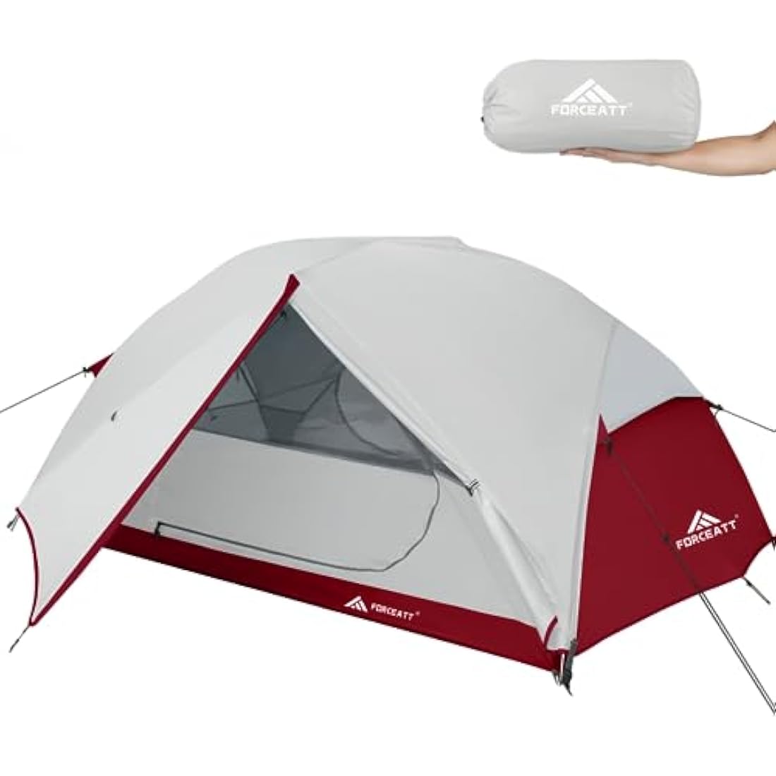 Forceatt 3-Person Backpacking Tent | Waterproof Lightweight Hiking Tent