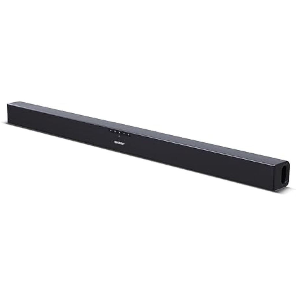 Sharp HT-SB140(MT) 2.0 Soundbar | 150W Slim Wireless Bluetooth - Black