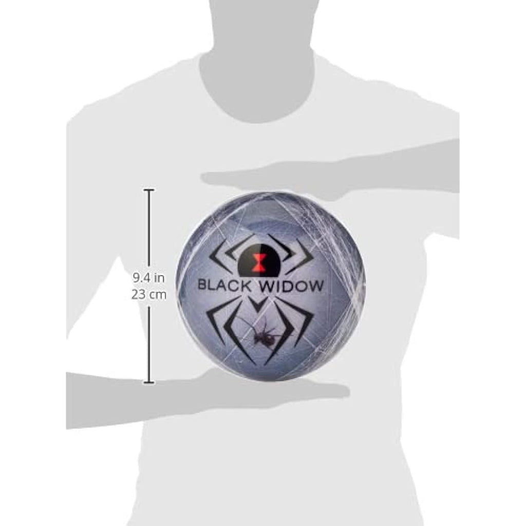 Hammer Black Widow Viz-A-Ball Polyester Bowling Ball – Grey/White