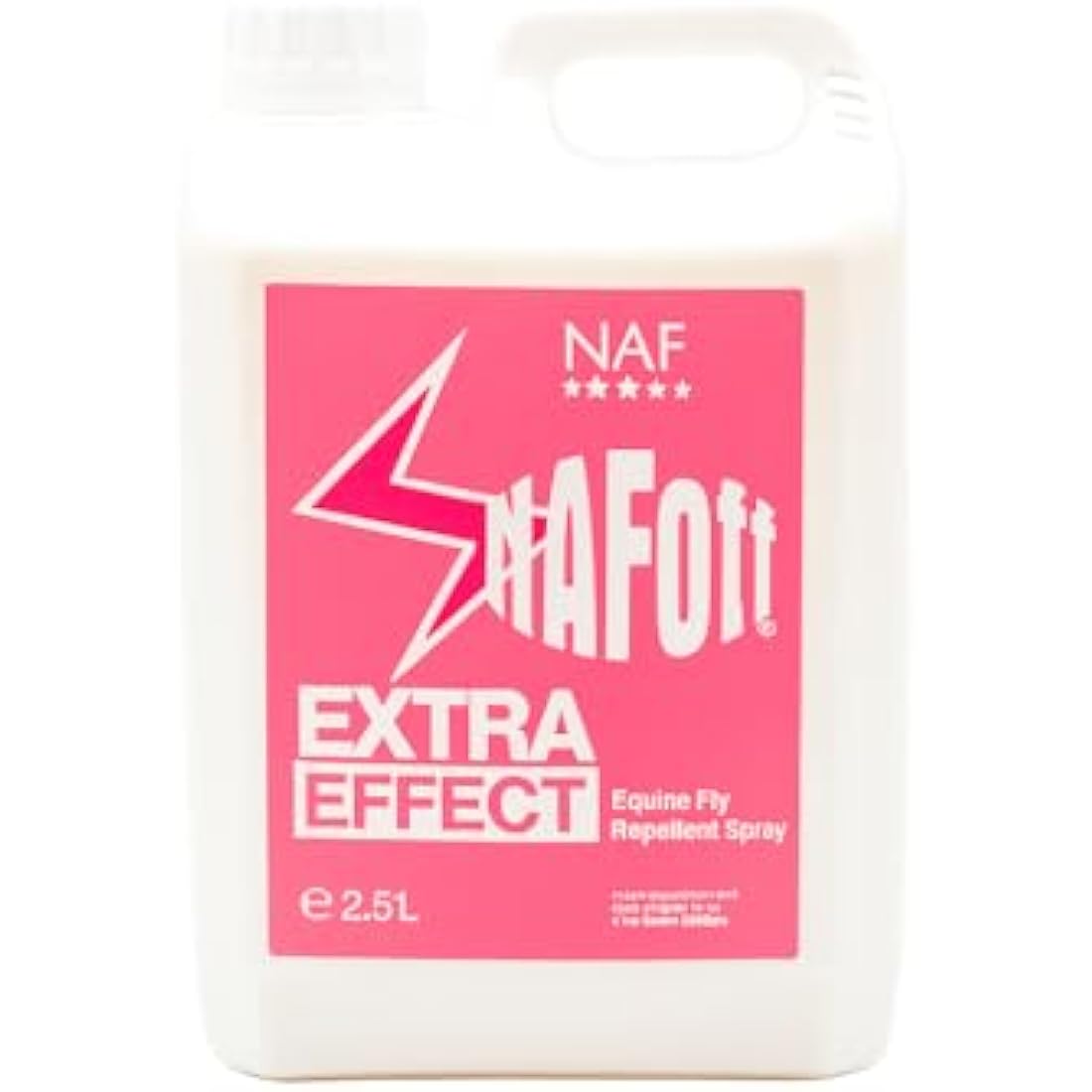 NAF Off Extra Effect Fly Spray Refill 2.5L – Citronella Horse Repellent