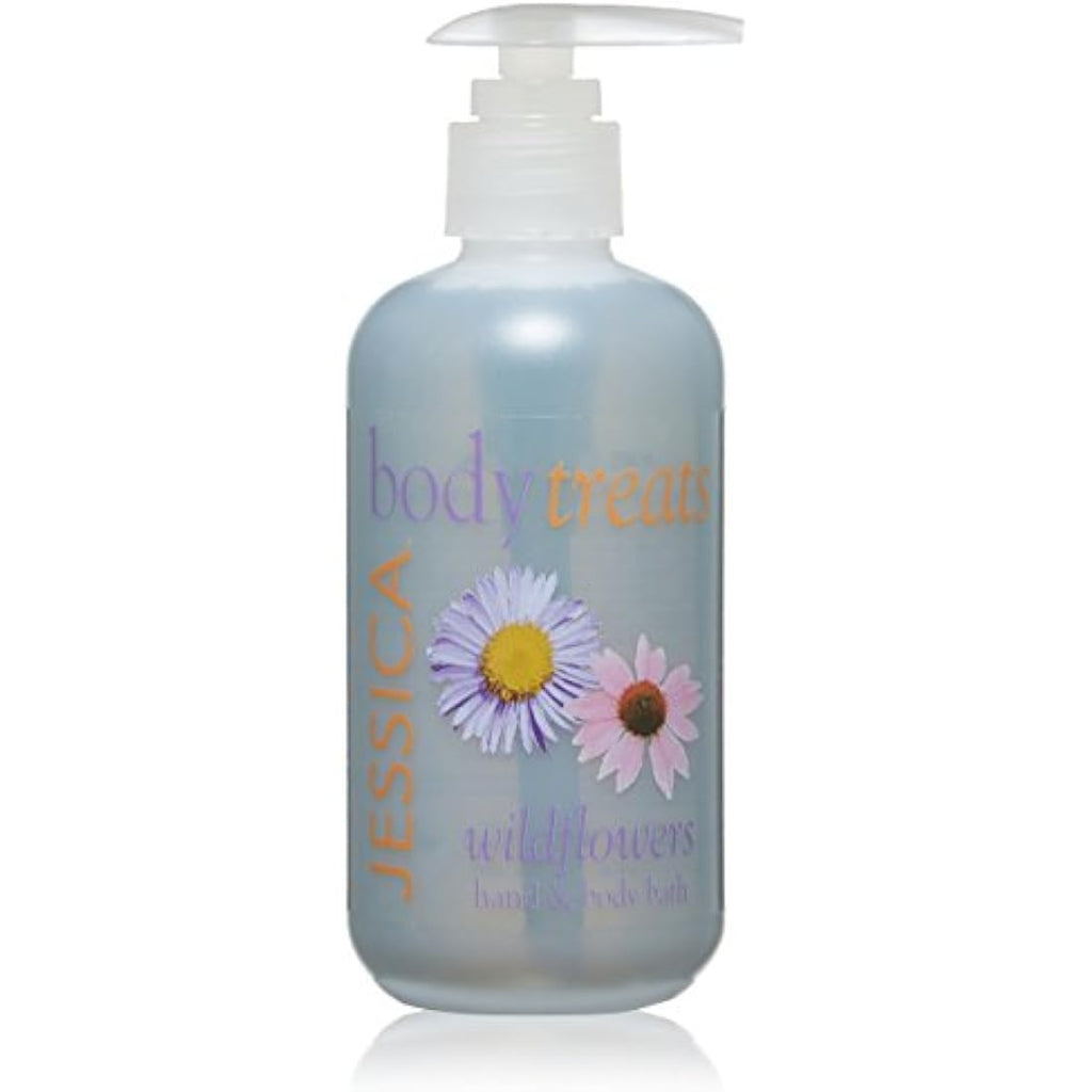 Jessica Body Treats Wildflowers Hand and Body Bath - 251 ml Shower Gel