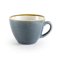 Olympia Kiln Ocean Cappuccino Cups - 340ml Reactive Glaze (Pack of 6)