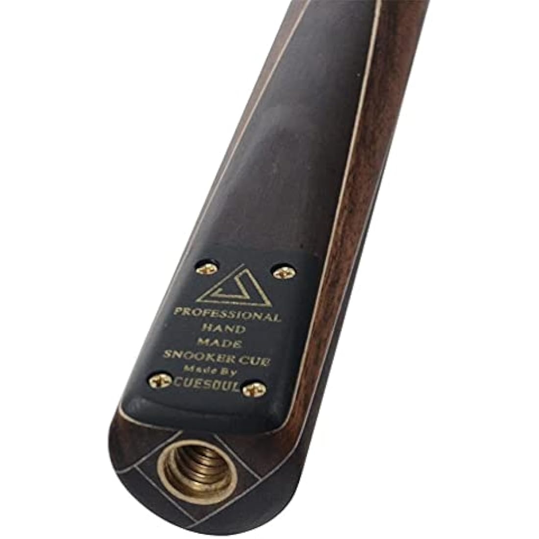 CUESOUL 57" 3/4 Jointed Rosewood Snooker Cue Set with Case | 9.5mm Tip