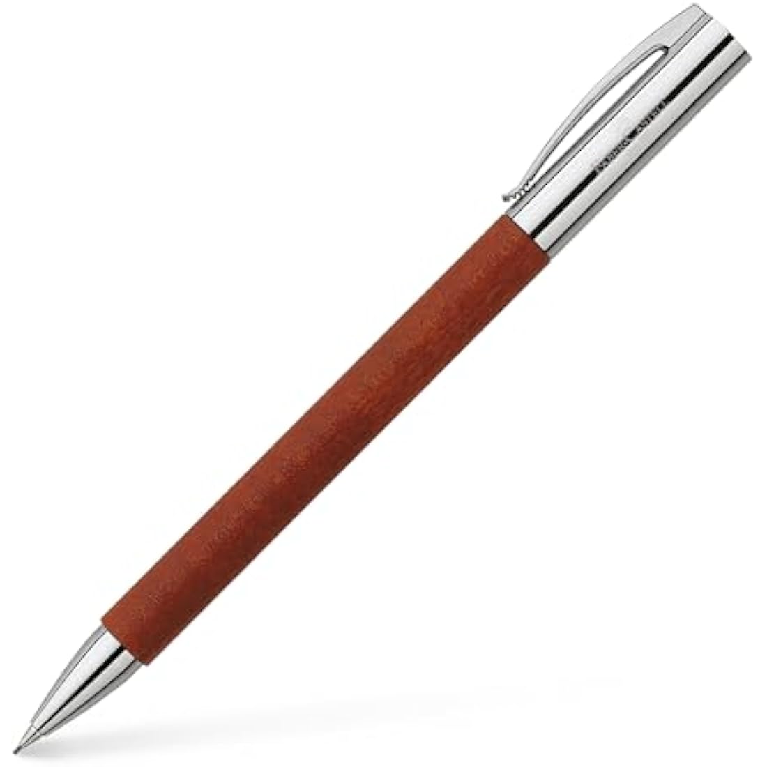 Faber-Castell Ambition Twist Pencil – Pearwood Brown & Chrome