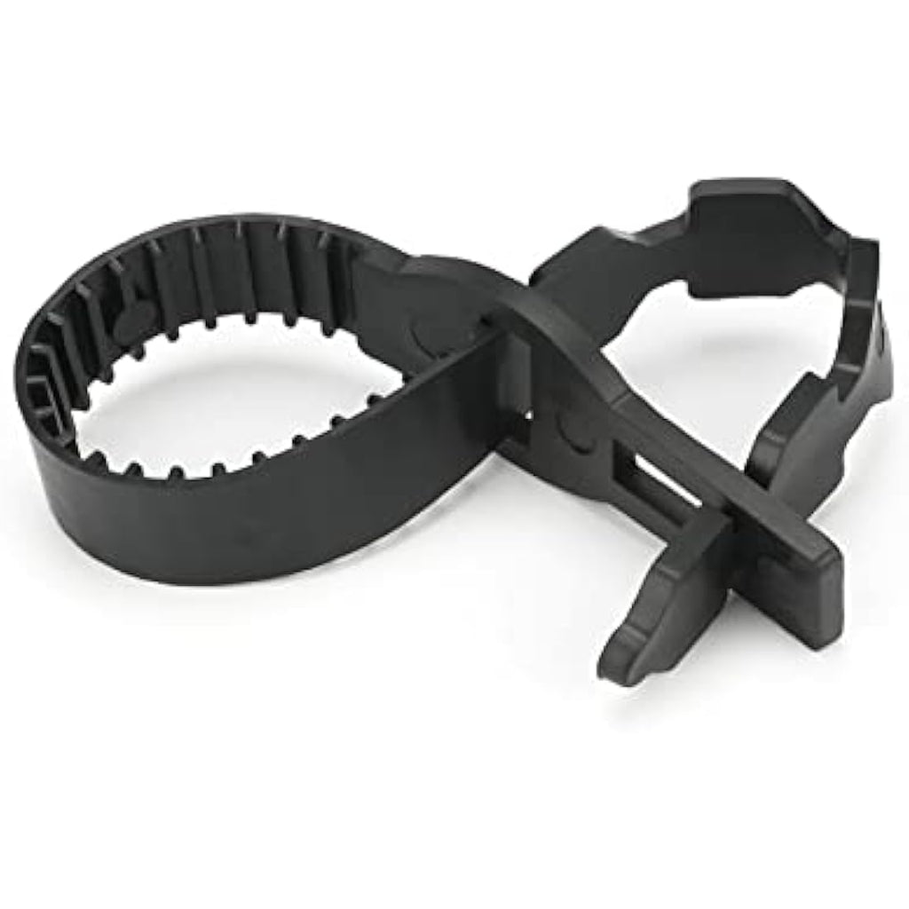 KINGLAKE 4Pcs Black Tree Ties – 40cm Adjustable Heavy Duty Plant Straps