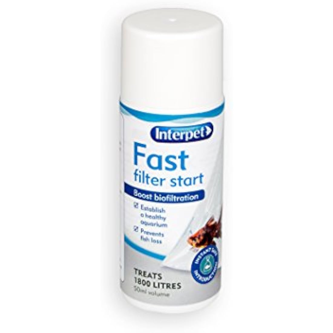 Interpet Fast Filter Start Beneficial Bacteria Aquarium Treatment, 50ml