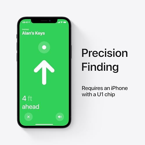 Apple AirTag Bluetooth Item Tracker – Water-Resistant GPS Locator