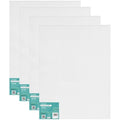 Exerz 50x60cm Canvas Panels | 4-Pack 100% Cotton Triple Primed Boards