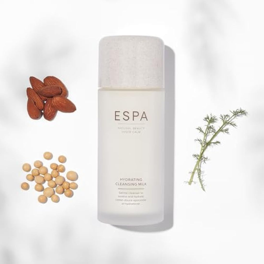 ESPA Hydrating Cleansing Milk - 200ml Gentle Almond & Chamomile Cleanser