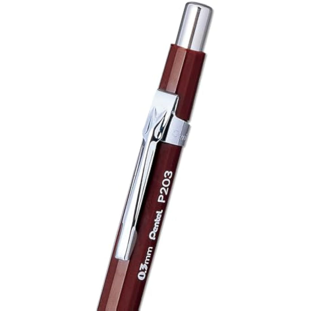 Pentel P203 Mechanical Drafting Pencil - 0.3mm Precision - Pack of 12