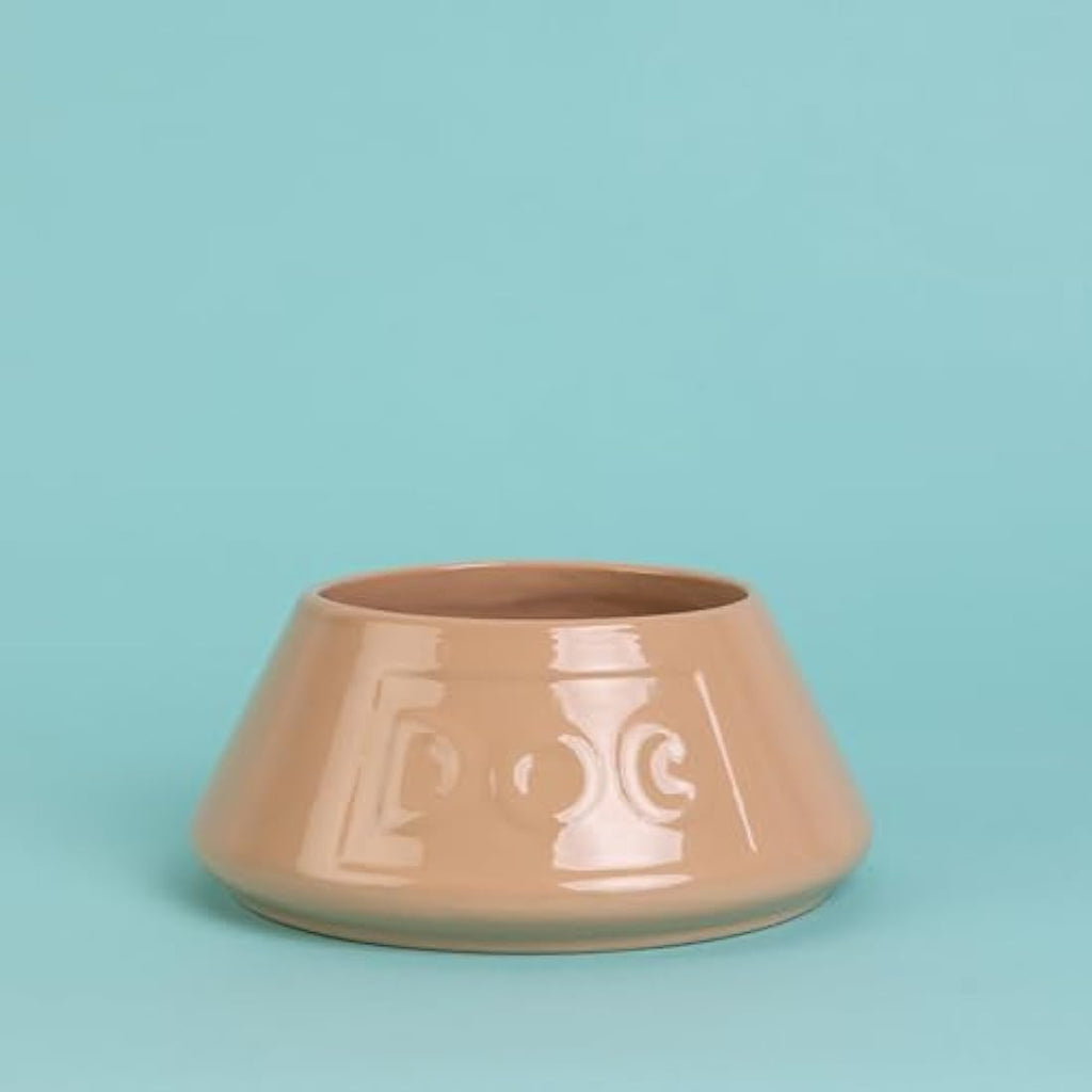Mason Cash Cane Non-Tip Stoneware Dog Bowl - 21cm Large Pet Bowl