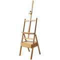Mont Marte Beech Wood Box Floor Easel – Adjustable Studio Painting Stand