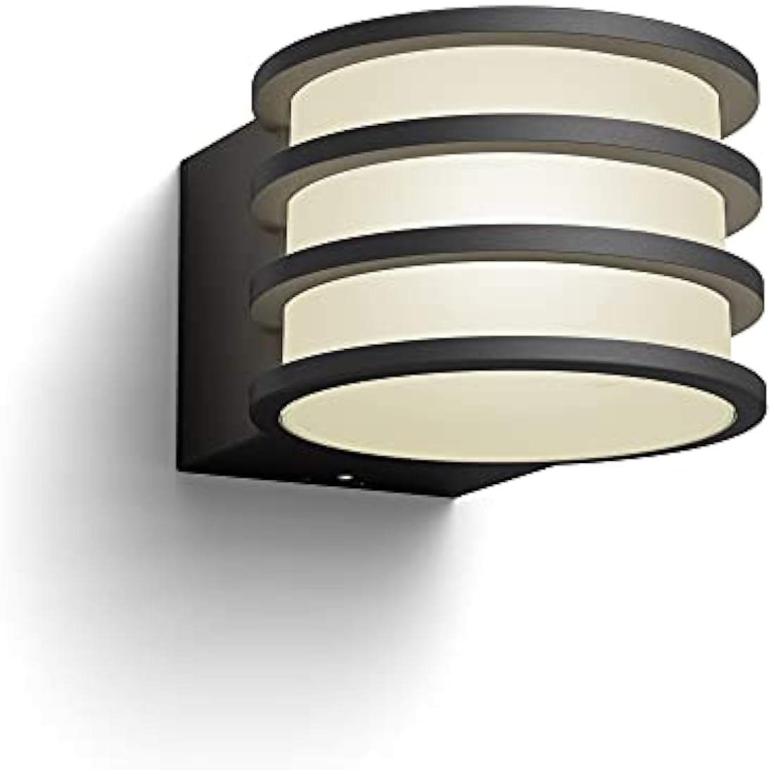 Philips Hue Lucca Outdoor Wall Light - Smart White LED Garden Lamp