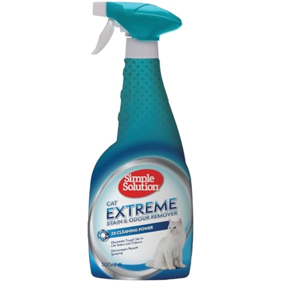 Simple Solution Extreme Cat Stain & Odour Remover – 500ml Enzymatic Cleaner