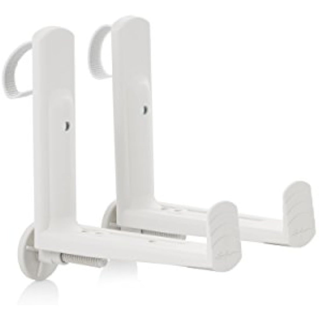Lechuza Balcony Box Holder White – Set of 2 Railing Brackets