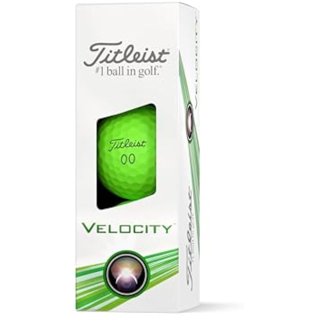 Titleist Velocity Golf Balls – High Speed LSX Core, 12-Pack White