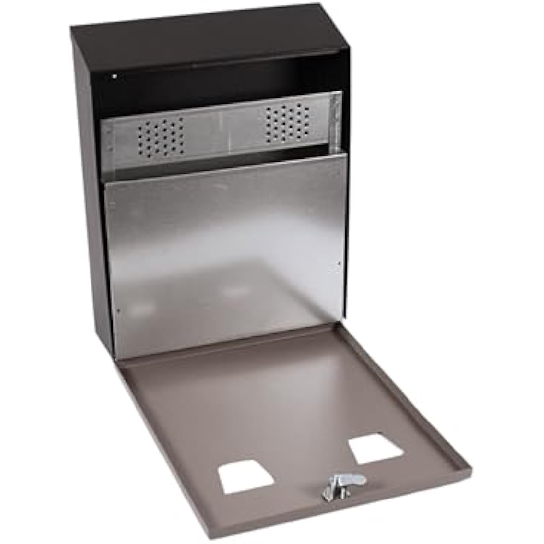 Cathedral Outdoor Ashtray | 3.1L Wall-Mounted Bin with Security Lock