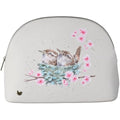 Wrendale Designs Home Tweet Home Large Vegan Leather Cosmetic Bag