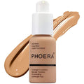 Phoera Full Coverage Liquid Foundation | Matte Oil Control - 105 Sand