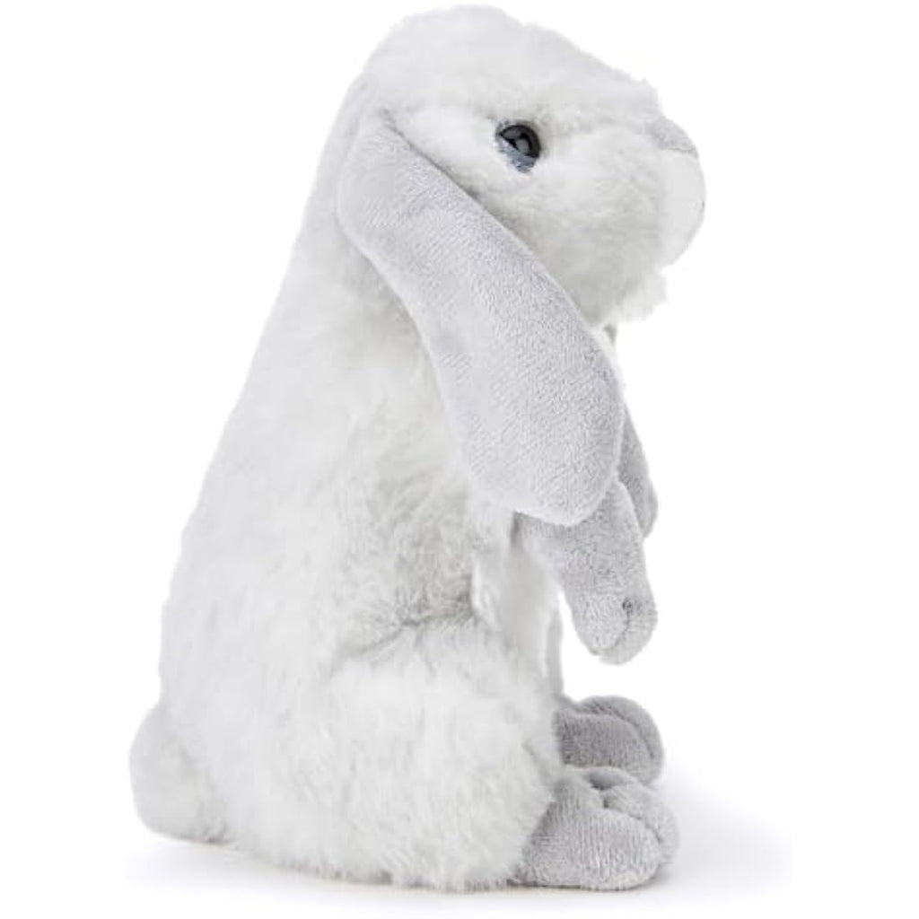 Zappi Co Grey Bunny Rabbit Plush Toy | 20cm Eco-Friendly Stuffed Animal