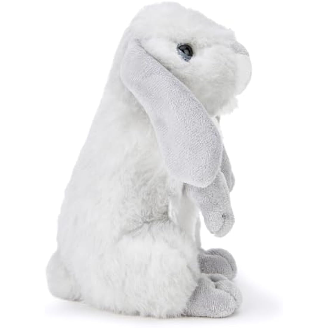 Zappi Co Grey Bunny Rabbit Plush Toy | 20cm Eco-Friendly Stuffed Animal