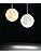 KRUIHAN 3D Printed Moon Pendant Light – 25CM PLA Ceiling Lamp