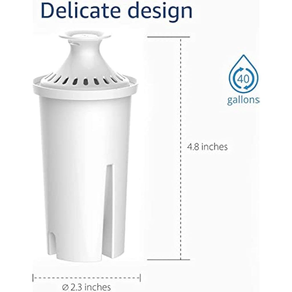 Waterdrop Replacement Filter for Brita Classic Pitchers - 12 Pack