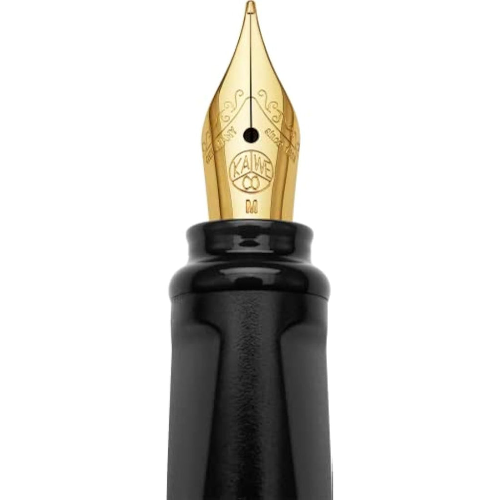 Moleskine x Kaweco Fountain Pen | Black ABS Plastic with Gold Nib