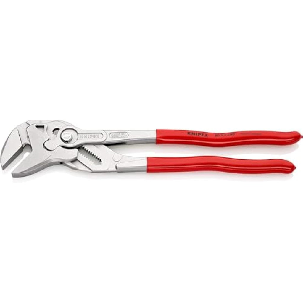 KNIPEX Pliers Wrench – Chrome-Plated, 300 mm, 68 mm Capacity