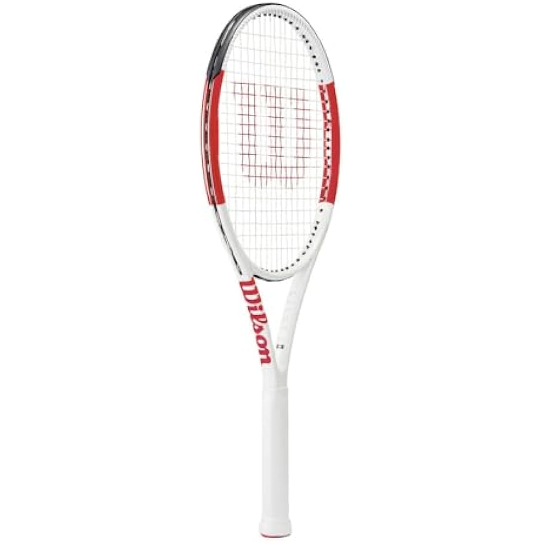 Wilson Six.One Lite 102 Tennis Racket – Red/Grey Full Graphite