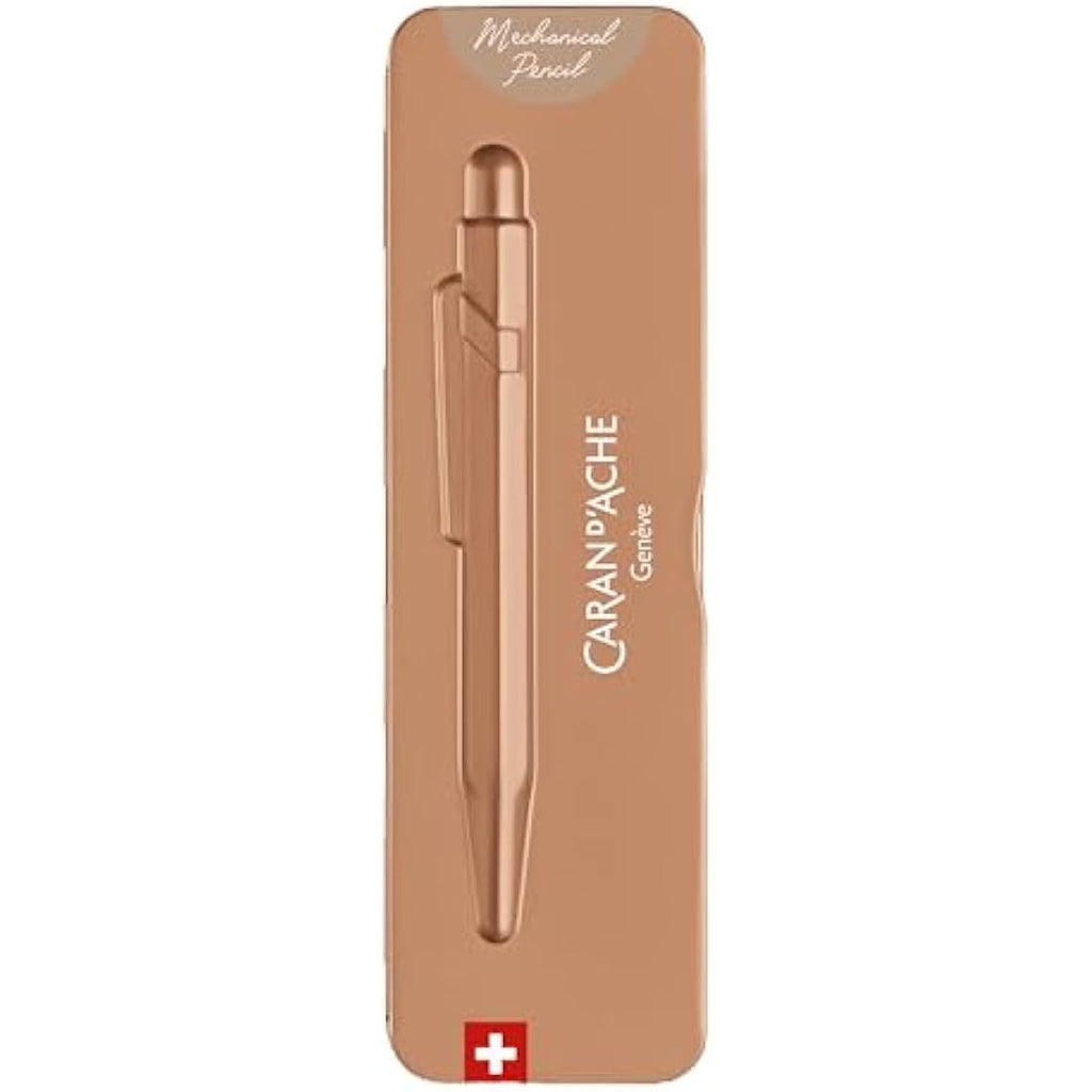 Caran d'Ache 844 Mechanical Pencil 0.7mm – Brut Rosé Aluminum Body