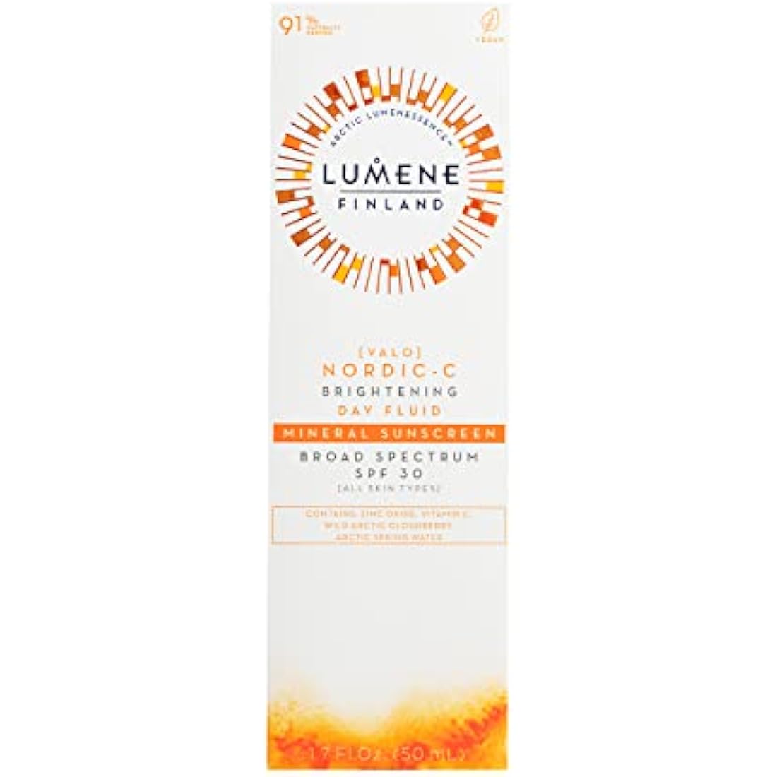 Lumene Nordic-C Brightening Day Fluid SPF 30 with Vitamin C - 50ml