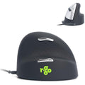 R-Go HE Ergonomic Vertical Mouse | Wired, Right Handed, Medium, Black
