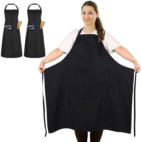Plus Size Chef Apron – Unisex Professional Cooking Apron
