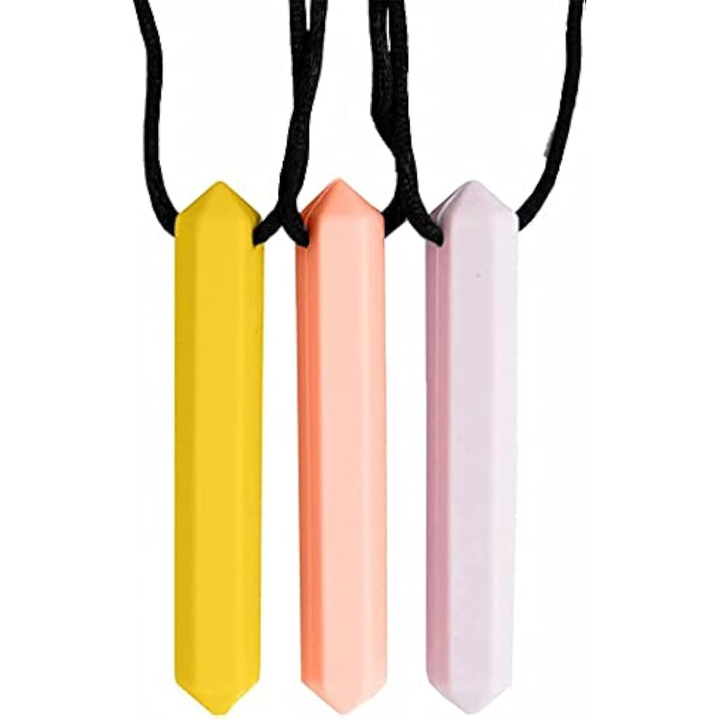 Tilcare Sensory Chew Necklace – Food-Grade Silicone Pendant for Autism