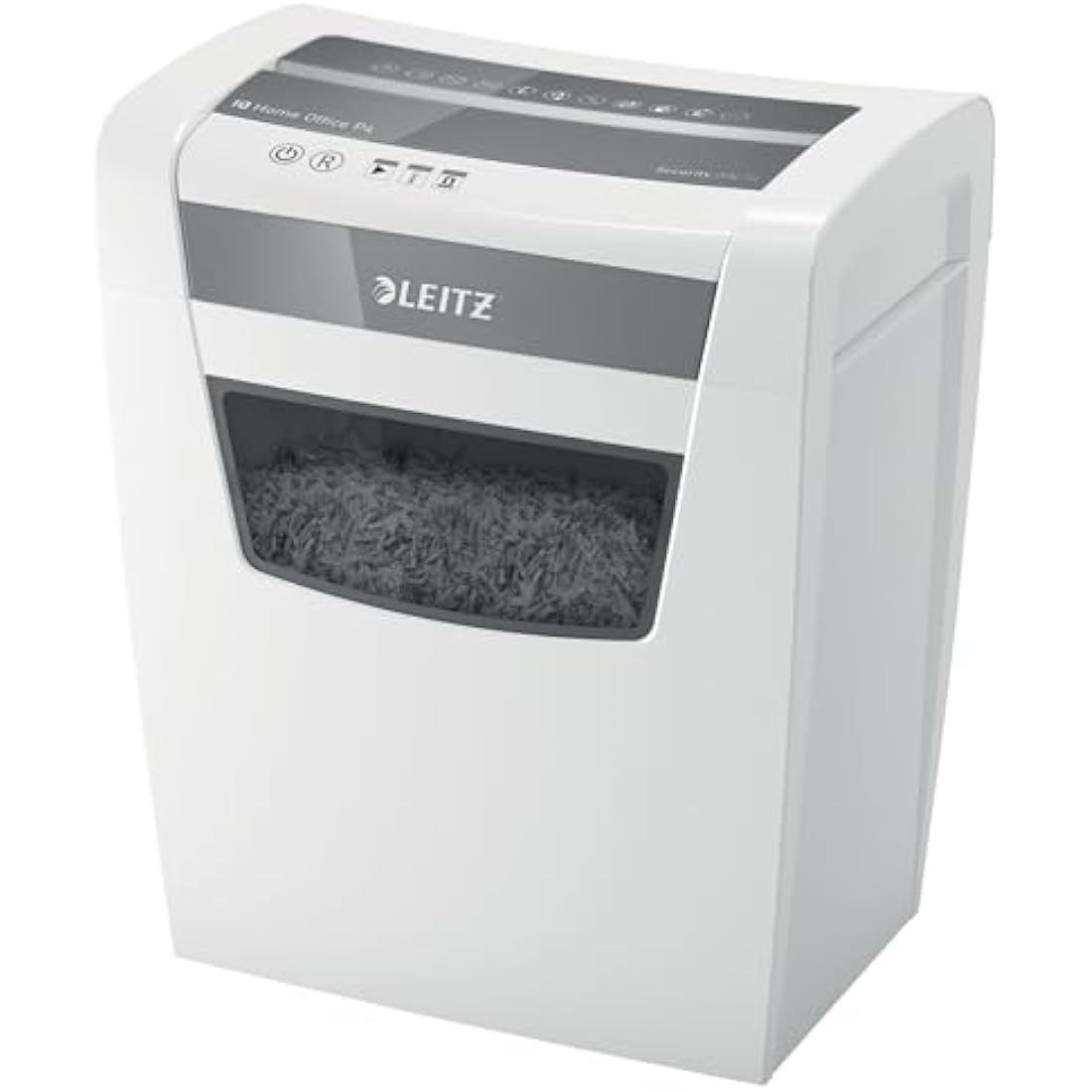 Leitz IQ Home Office Cross Cut Paper Shredder | 10-12 Sheets, 23L Bin