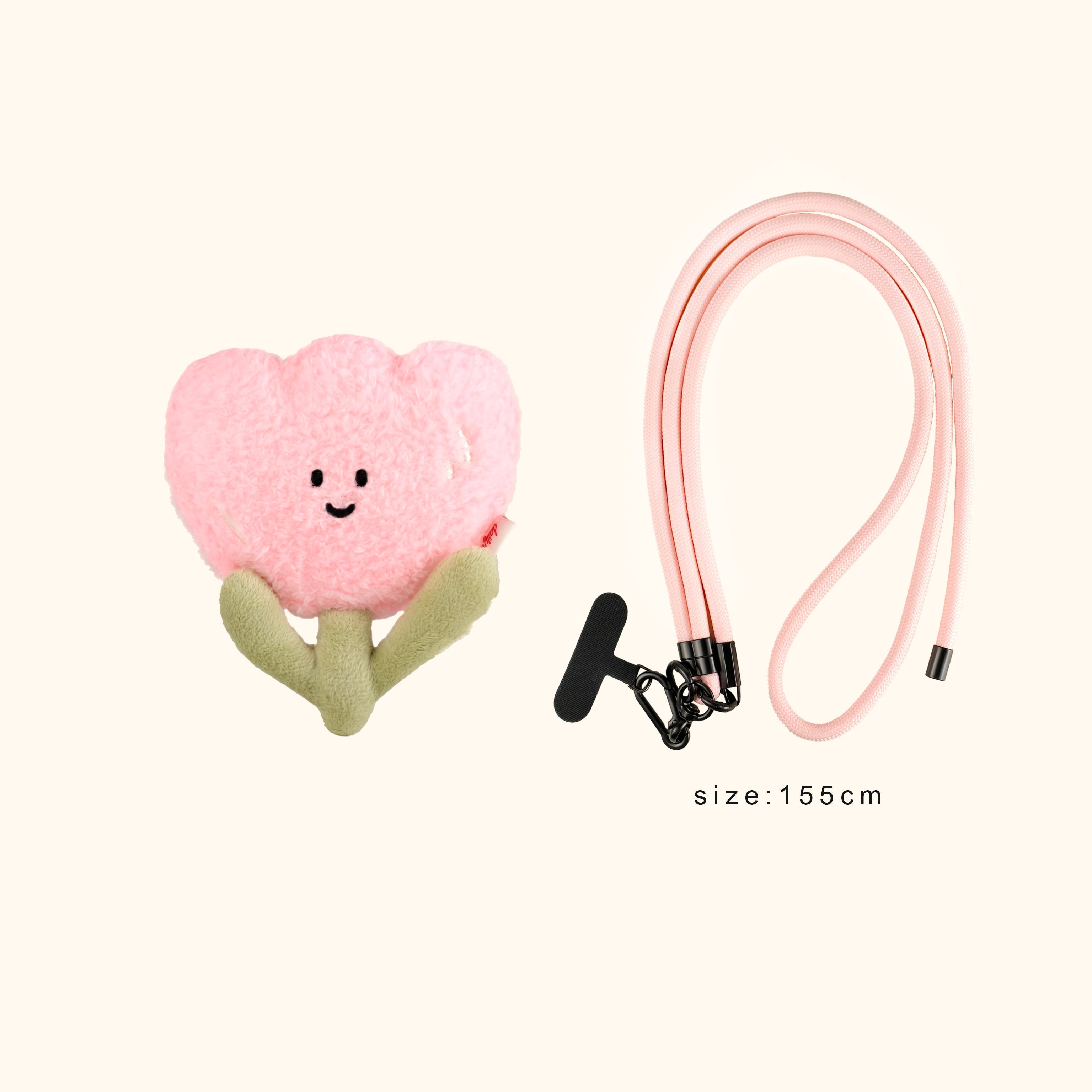 LuLuFun Studio Plush Tulip Mini Bag | Cute Crossbody Accessory Purse
