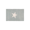 Orsina Grey and White Star Rug – Wool Blend Scandi Area Rug